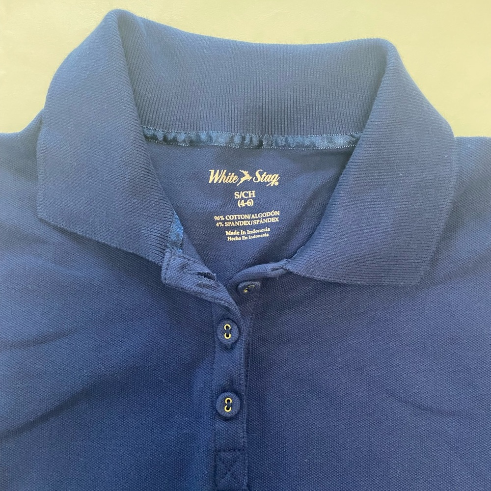 White Stag navy polo - Picture 4 of 8